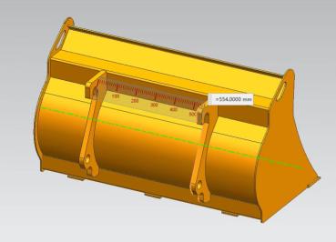 STARK ST5002 Schaufelaufsatz für Hoflader