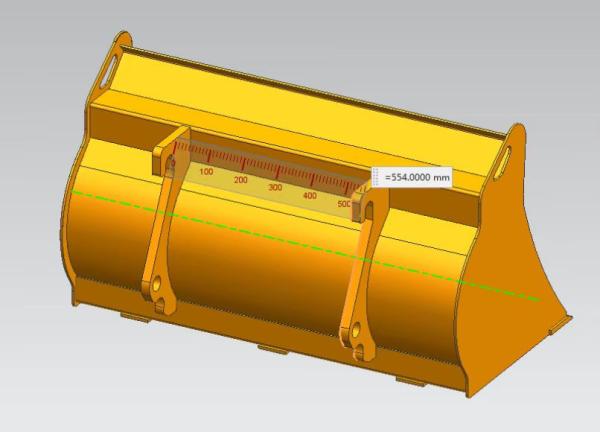 STARK ST5002 Schaufelaufsatz für Hoflader